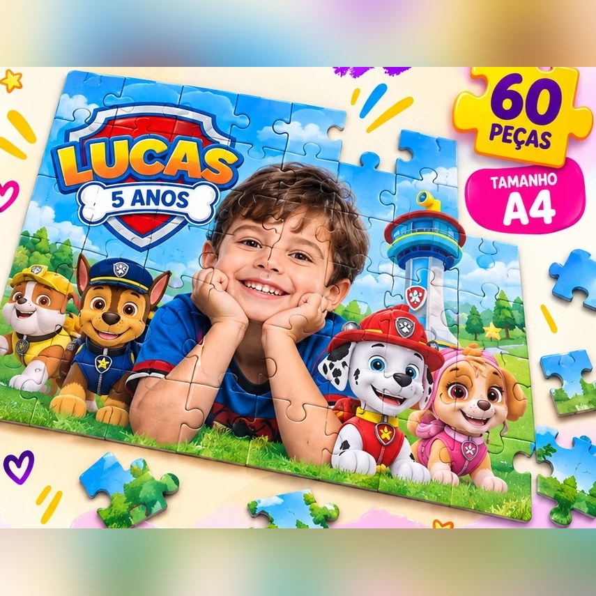 Quebra-cabeça personalizado